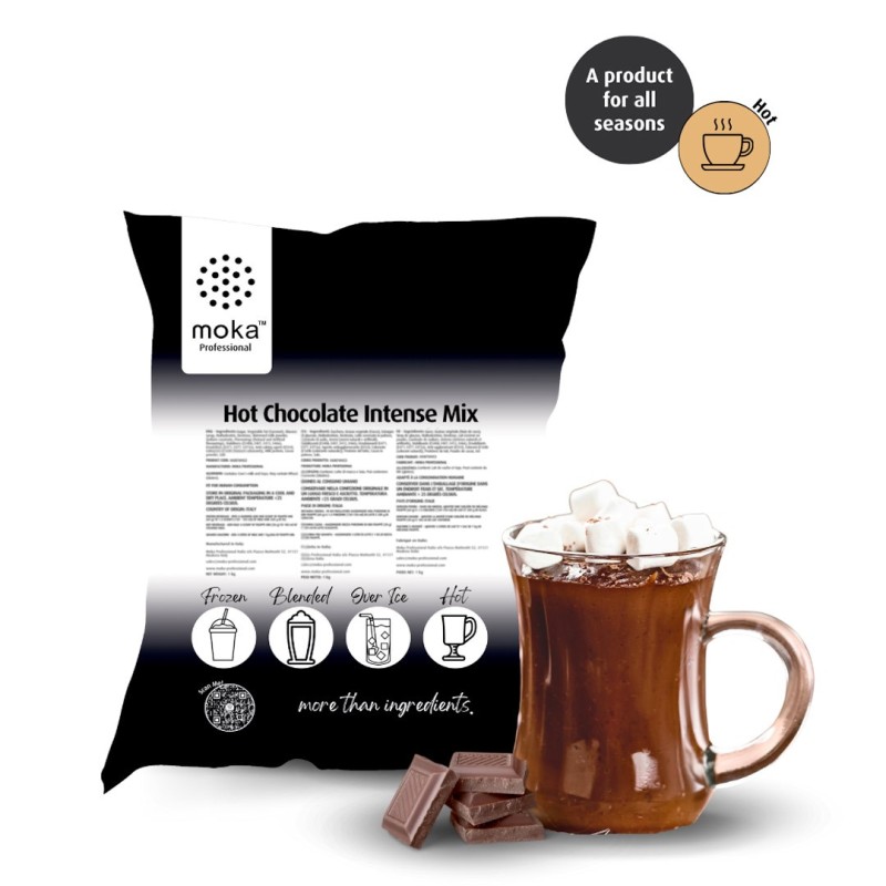 Hot Chocolate Intense Mix1kg - for bars, restaurants, hotels and other catering businesses