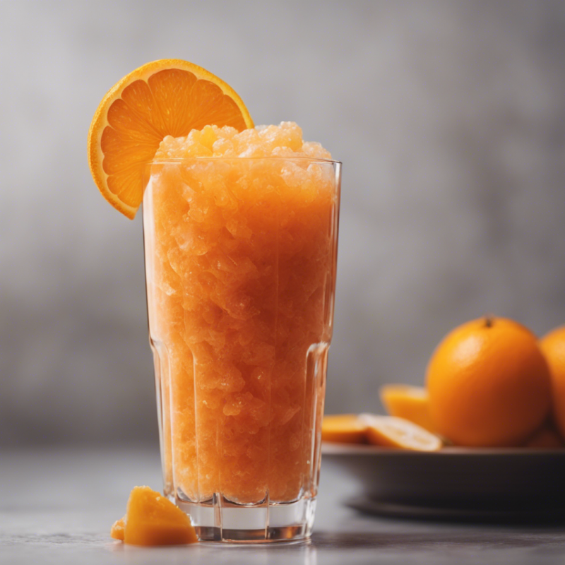 Orange Granita Mix 960g - Easy to Prepare in 3 Steps with Moka Professional